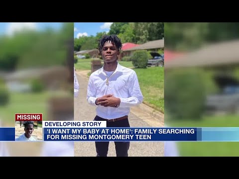 'I want my baby at home': Family searching for missing Montgomery teen
