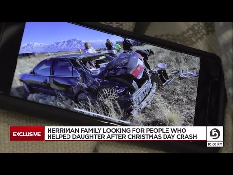 Herriman family searching for good Samaritans after Christmas Day crash