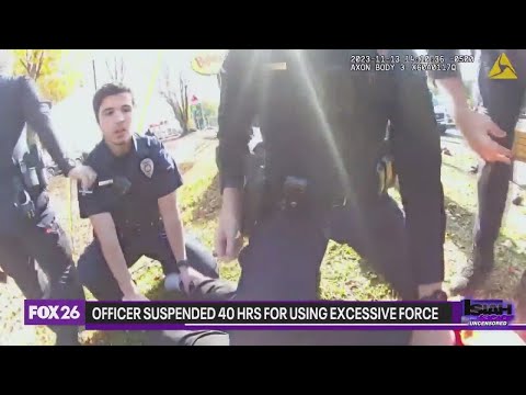 VIDEO: North Carolina Officer suspended for 40 hours for using excessive force