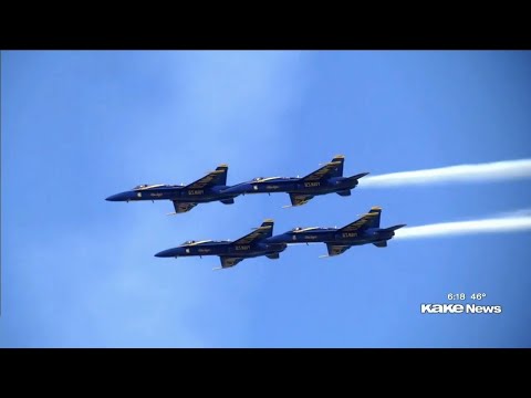 Preparations underway for 2024 Wichita air show featuring the Blue Angels