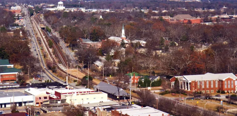 The most dangerous city in Georgia is College Park