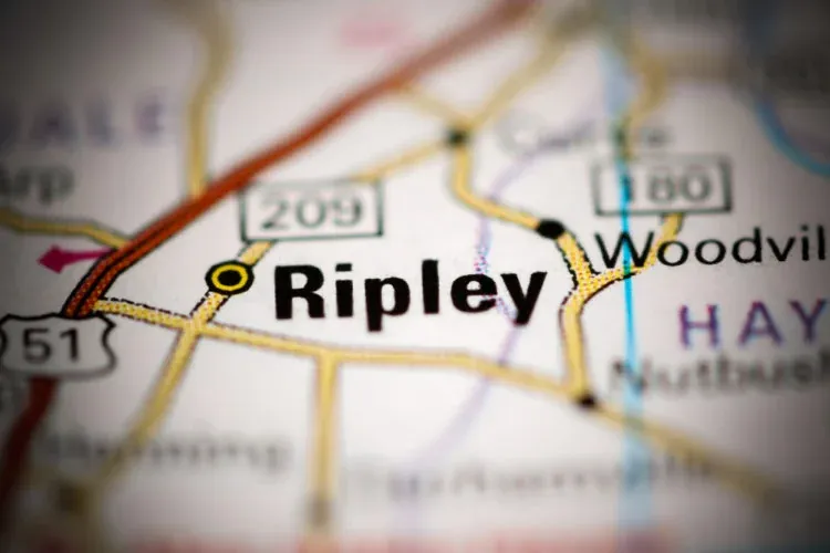 the worst place to live in Tennessee is Ripley