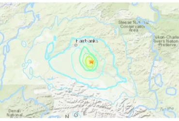 5.3 Magnitude Earthquake Recorded In The United States