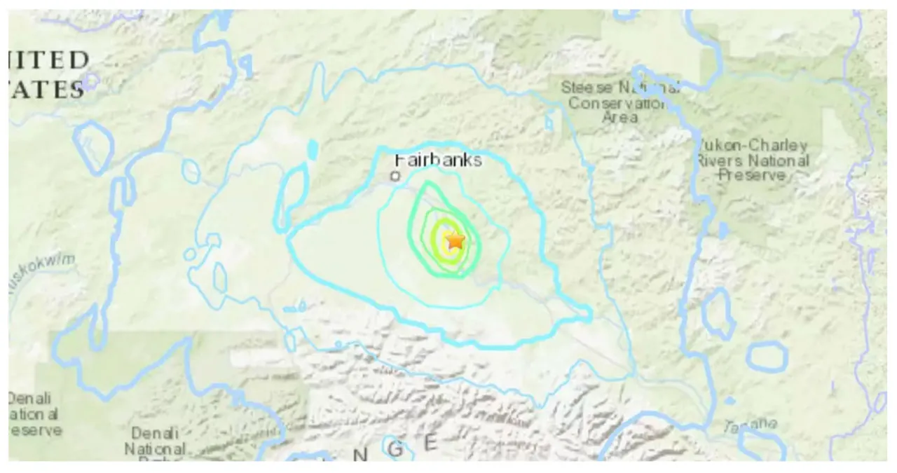 5.3 Magnitude Earthquake Recorded In The United States