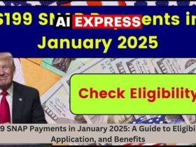 $199 SNAP Payments in January 2025 A Guide to Eligibility, Application, and Benefits