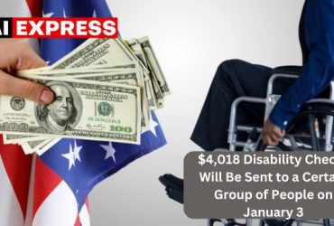 $4,018 Disability Checks Will Be Sent to a Certain Group of People on January 3