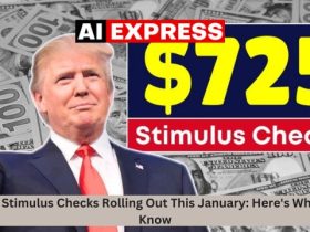 $725 Stimulus Checks Rolling Out This January Here's What to Know