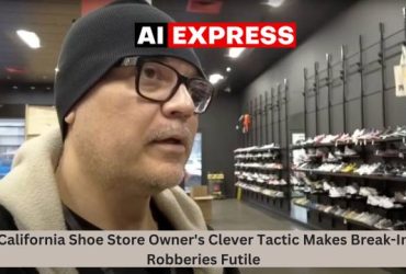 California Shoe Store Owner's Clever Tactic Makes Break-In Robberies Futile