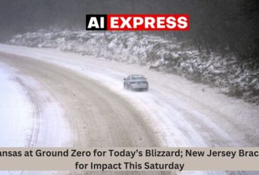 Kansas at Ground Zero for Today’s Blizzard; New Jersey Braces for Impact This Saturday