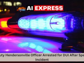 Off-Duty Hendersonville Officer Arrested for DUI After Speeding Incident