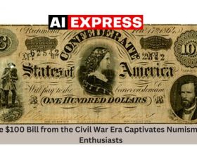 Rare $100 Bill from the Civil War Era Captivates Numismatics Enthusiasts