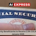 Social Security Beneficiaries to Receive 2.5% COLA Increase in January 2025