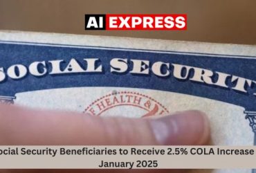 Social Security Beneficiaries to Receive 2.5% COLA Increase in January 2025