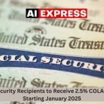 Social Security Recipients to Receive 2.5% COLA Increase Starting January 2025