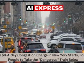 The $9-A-day Congestion Charge in New York Starts, Forcing People to Take the Dangerous Train Below