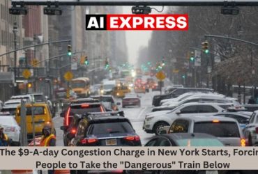 The $9-A-day Congestion Charge in New York Starts, Forcing People to Take the Dangerous Train Below