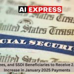 VA, Retirees, and SSDI Beneficiaries to Receive 2.5% COLA Increase in January 2025 Payments