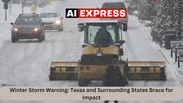 Winter Storm Warning Texas and Surrounding States Brace for Impact